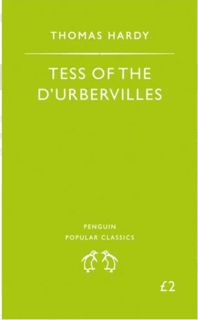 Tess of the D'Urbervilles by Thomas Hardy - old paperback