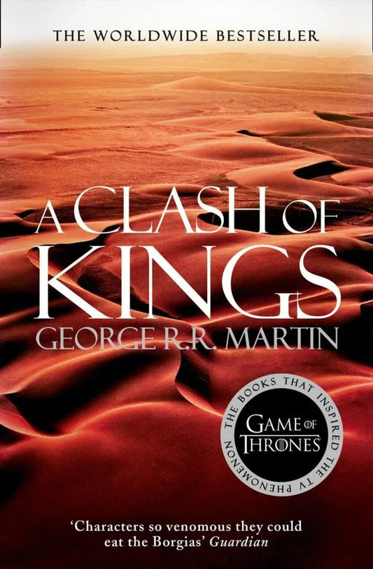 A Clash of Kings by George R.R. Martin - old paperback