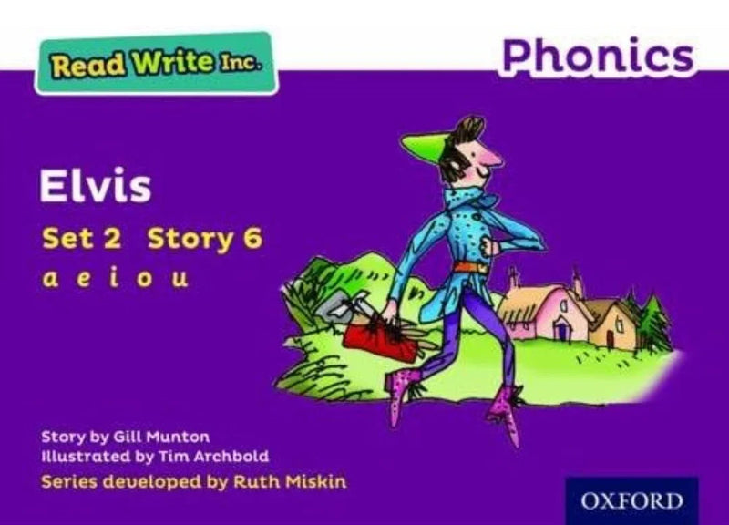 Read Write Inc. Phonics: Set 2 Storybook 6 Elvis - old paperback