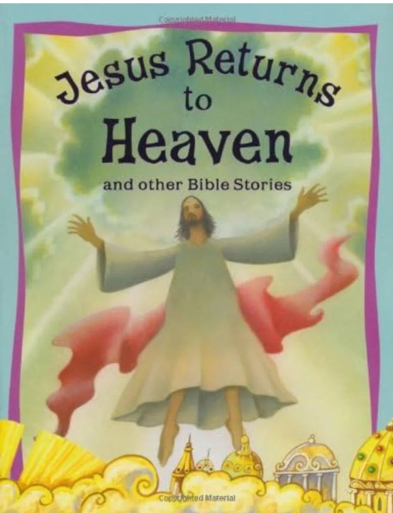 Jesus Returns to Heaven and Other Bible Stories by Vic Parker - old paperback