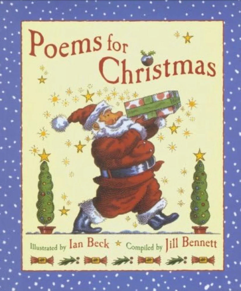 Poems for Christmas by Jill Bennett - old paperback