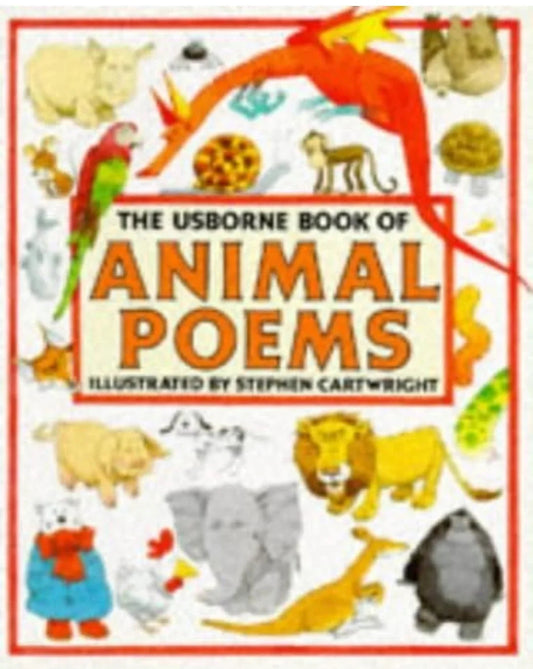 Usborne Book of Animal Poems - old paperback
