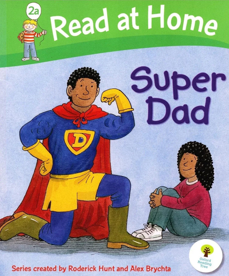 Read At Home - Super Dad - 2a - old paperback