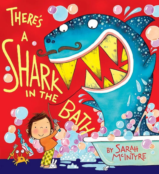 There's a Shark in the Bath by Sarah McIntyre - old paperback