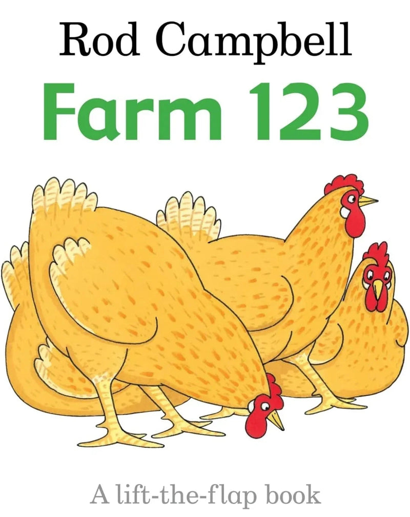 Farm 123 by Rod Campbel - old paperback