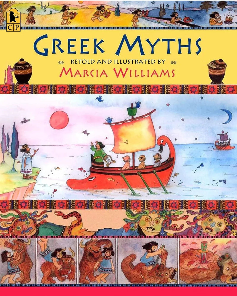 Greek Myths by Marcia Williams - old paperback