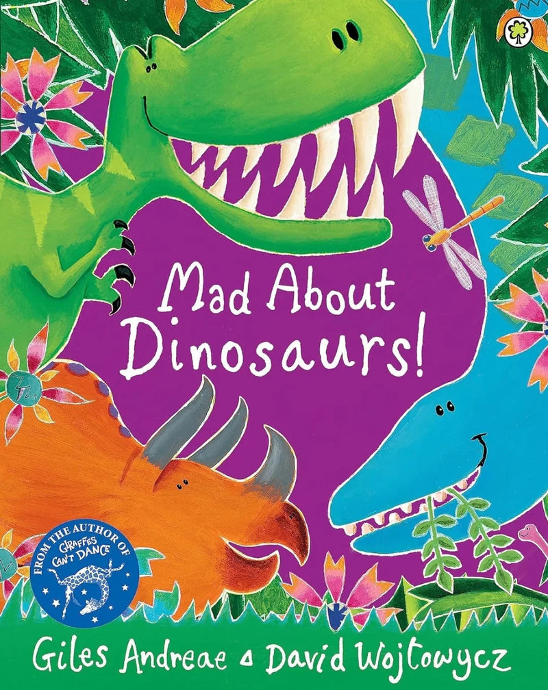 Mad About Dinosaurs by Giles Andreae - old paperback