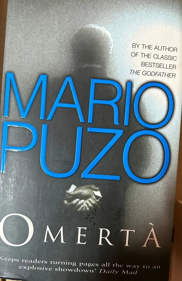 Omerta by Mario Puzo - old paperback