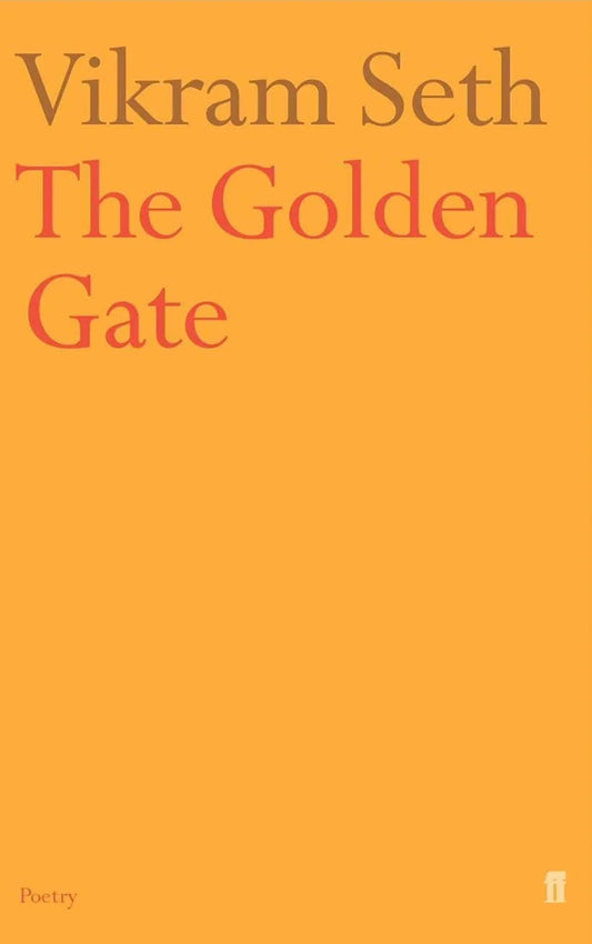 The Golden Gate by Vikram Seth - old paperback