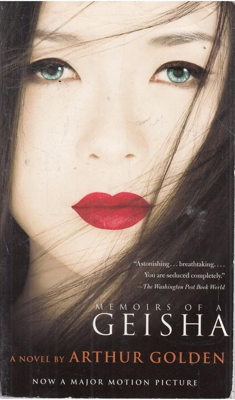 Memoirs of a Geisha by Arthur Golden - old paperback