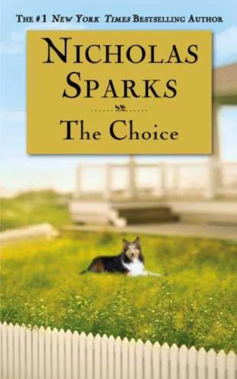 The Choice by Nicholas Sparks - old paperback