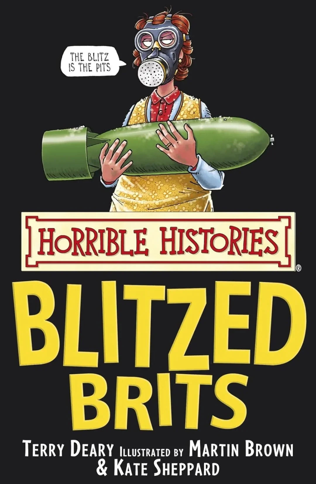 Blitted Brits by Terry Deary - old paperback