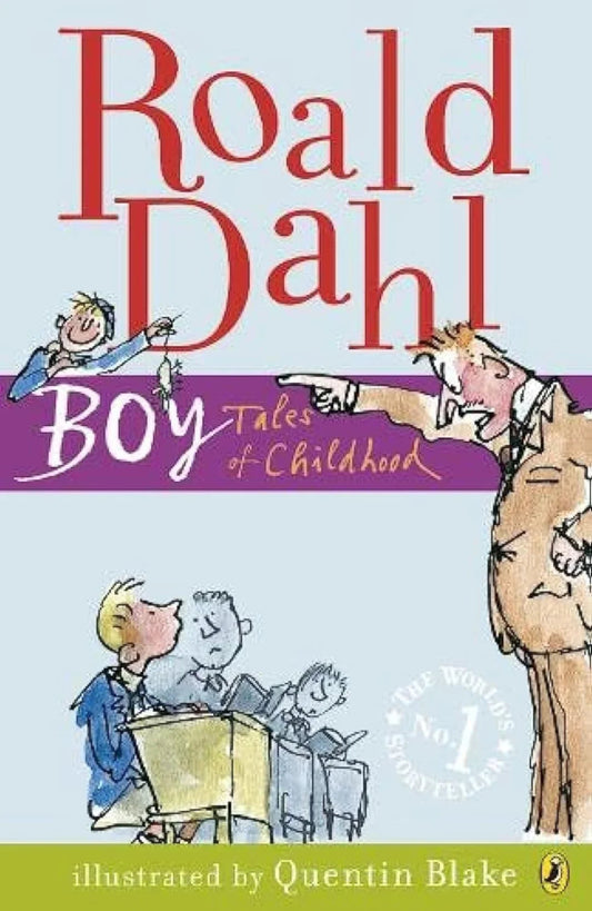 Boy: Tales of Childhood by Roald Dahl - old paperback