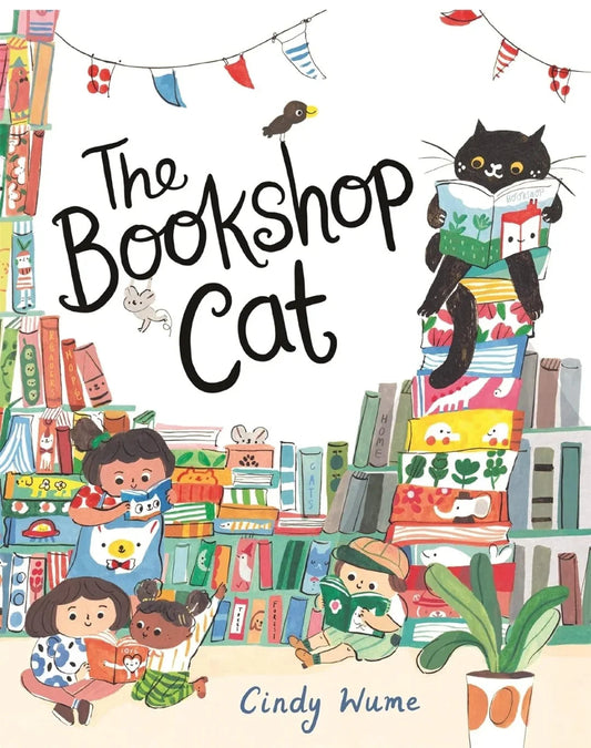 The Bookshop Cat by Cindy Wume - old paperback