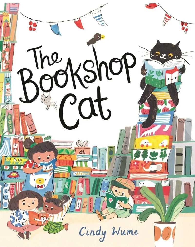 The Bookshop Cat by Cindy Wume - old paperback