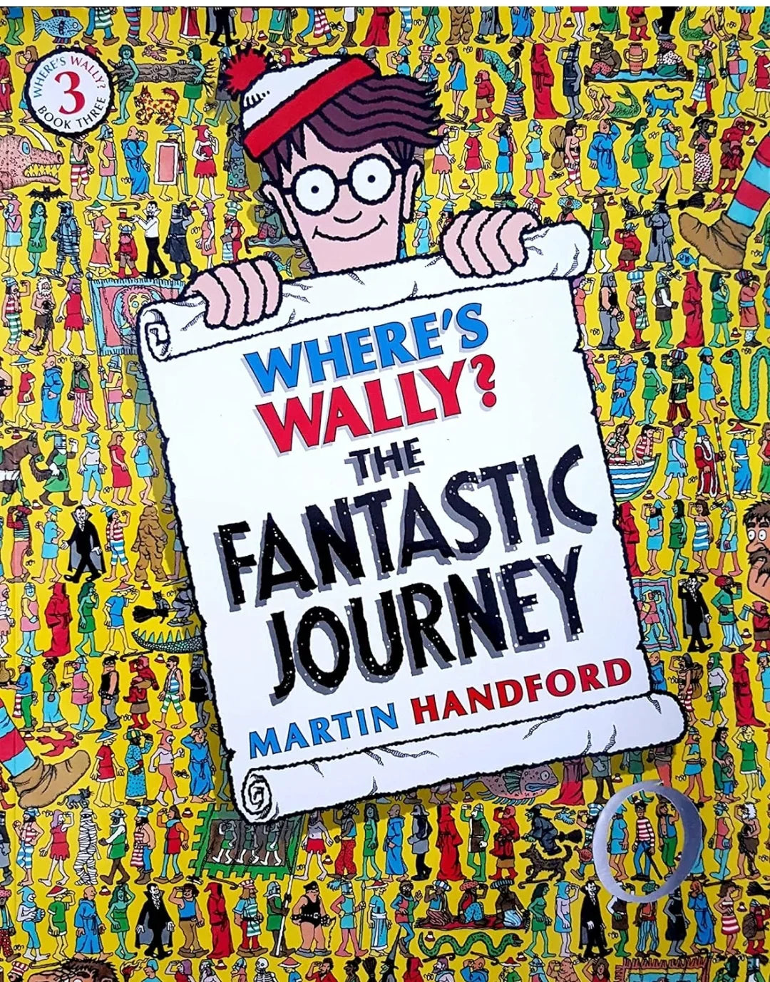 Wheres Wally The Fantastic Journey by Martin Handford - old paperback