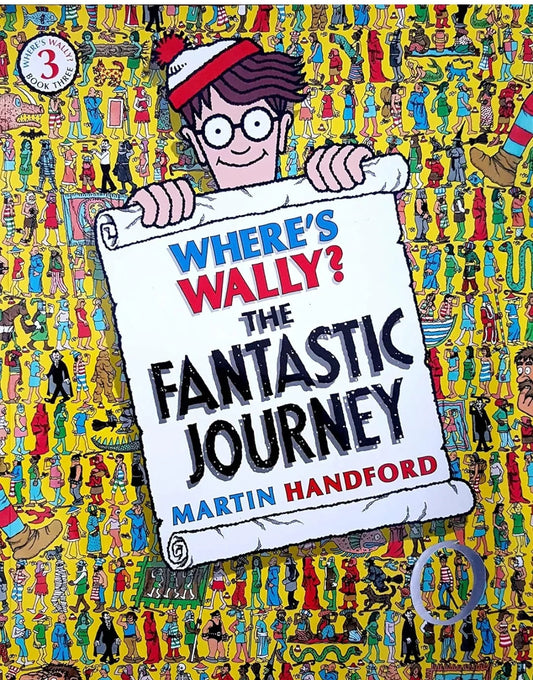 Wheres Wally The Fantastic Journey by Martin Handford - old paperback