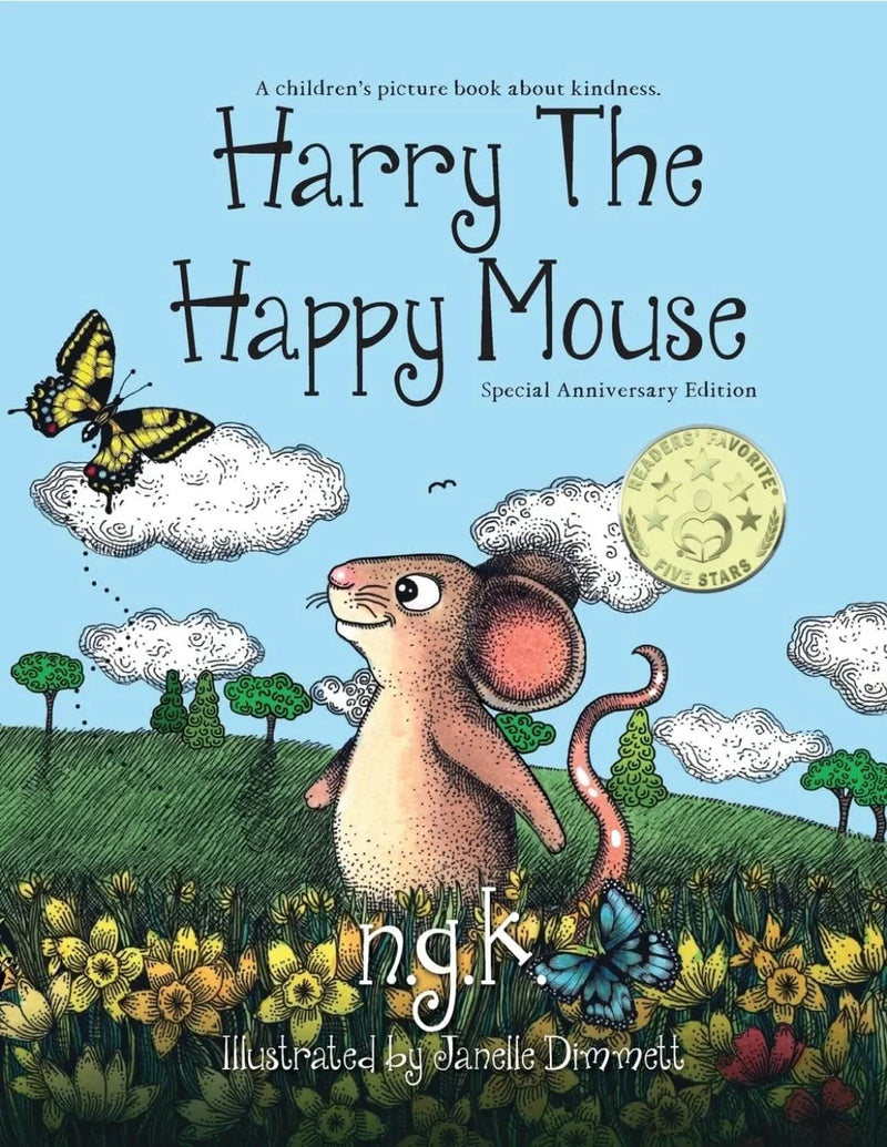 Harry The Happy Mouse by NGK - old paperback