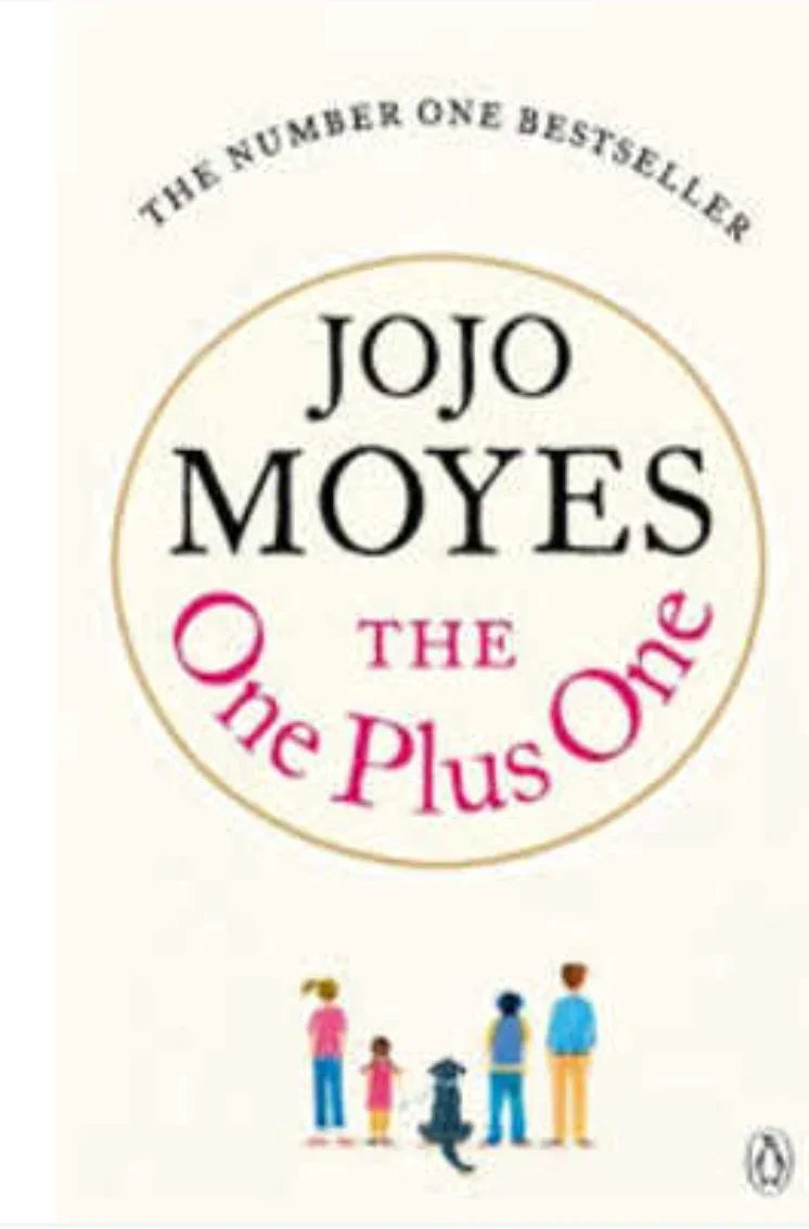 The One Plus One by Jojo Moyes - old paperback