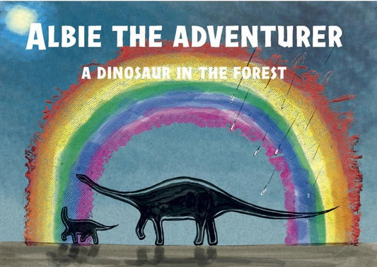Albie the Adventurer - A Dinosaur in the Forest - old paperback