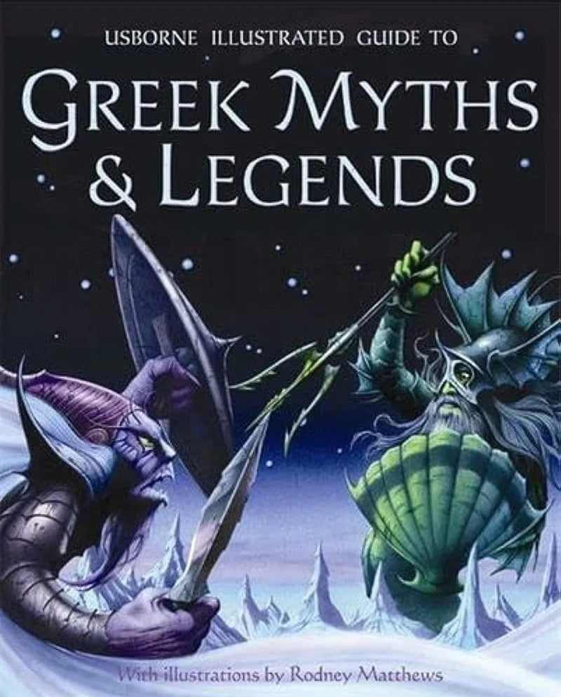 Greek Myths and Legends by Anne Millard - old paperback