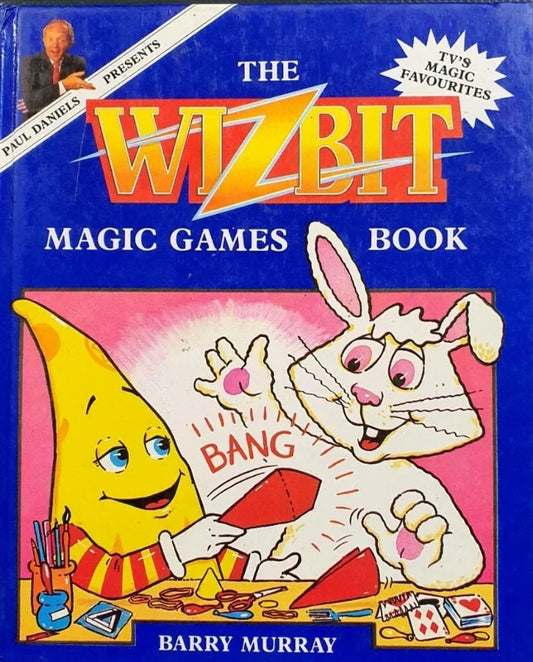 Wizbit Magic Games Book by Barry Murray - old paperback