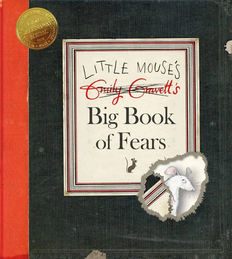 Little Mouse's Big Book of Fears - Emily Gravett - old paperback