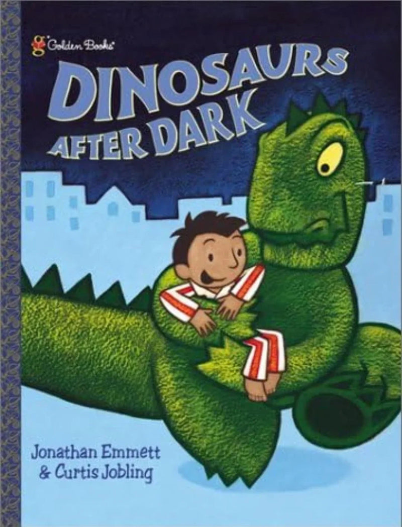 Dinosaurs After Dark by Jonathan Emmett - old paperback