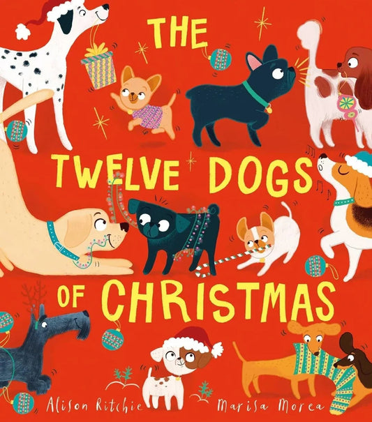 Twelve Dogs Of Christmas by Alison Ritchie - old paperback