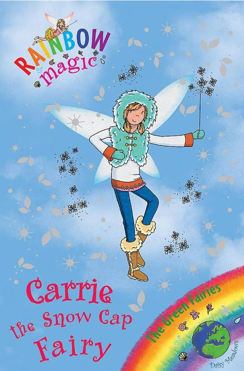 Carrie the Snow Cap Fairy: The Green Fairies Book 7 (Rainbow Magic) - old paperback