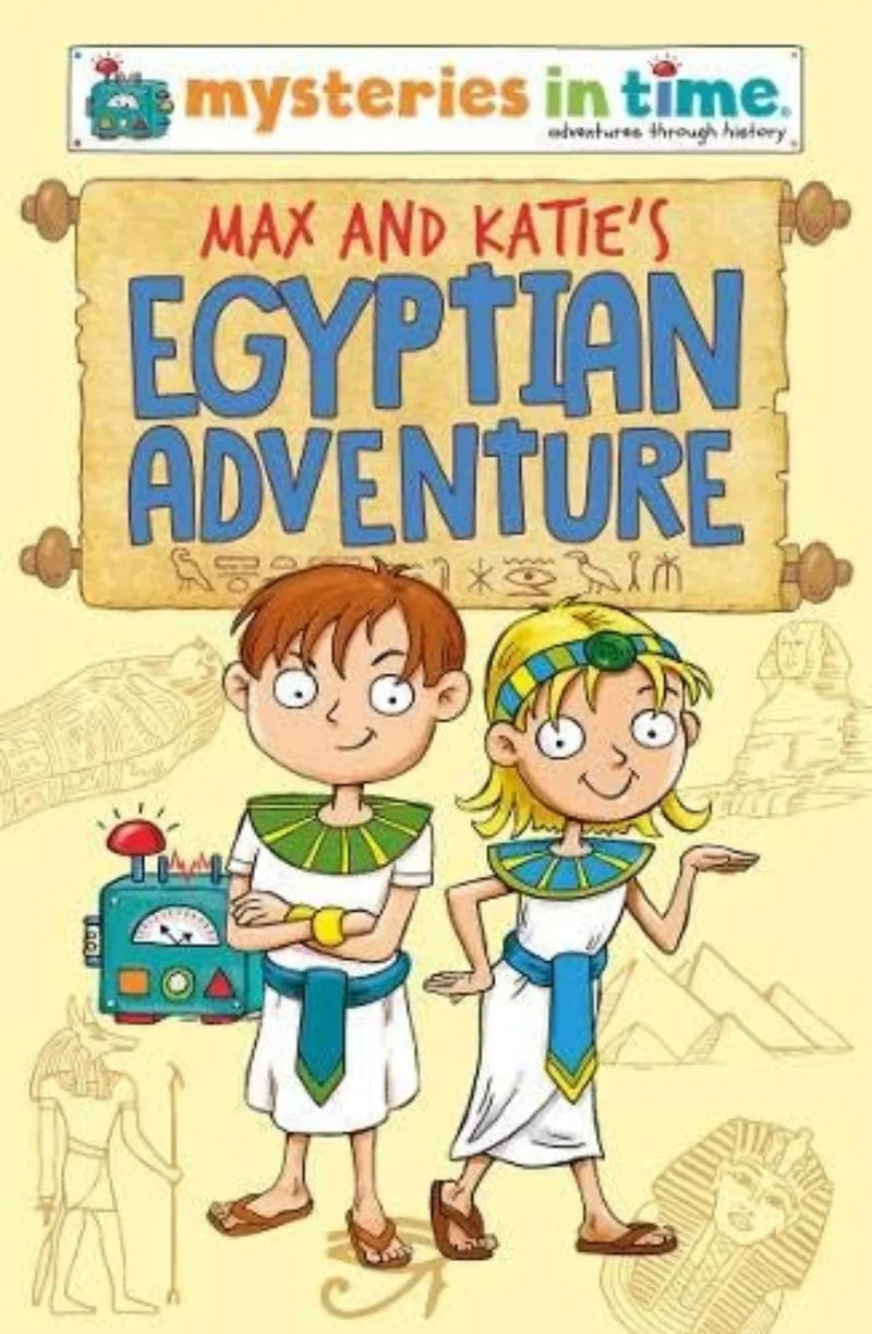 Max and Katie's Egyptian Adventure by Samantha Metcalf - old paperback