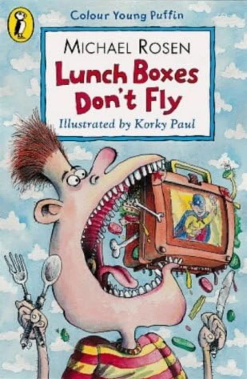 Lunch Boxes Don't Fly by Michael Rosen - old paperback