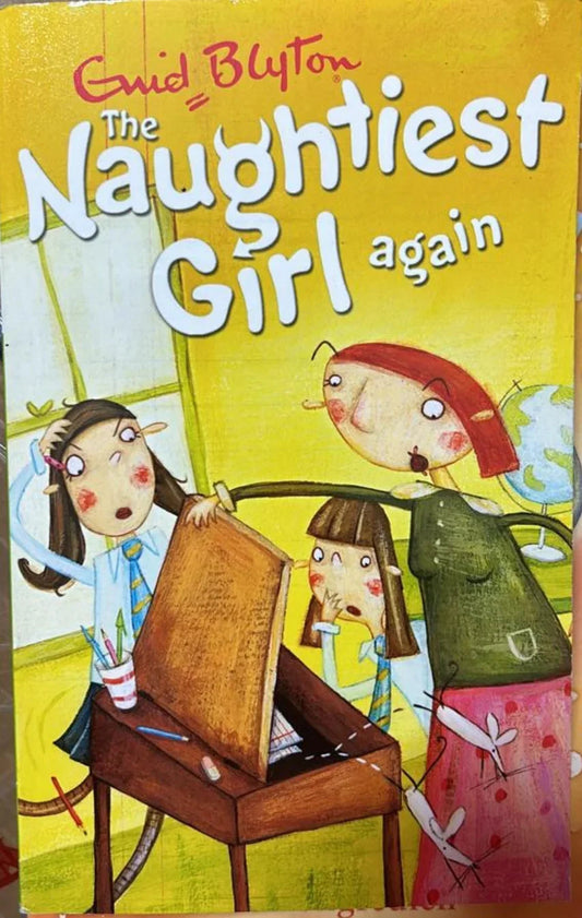 The Naughtiest Girl Again by Enid Blyton - old paperback