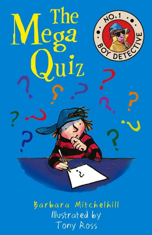 The Mega Quiz: No. 1 Boy Detective by Barbara Mitchelhill - old paperback