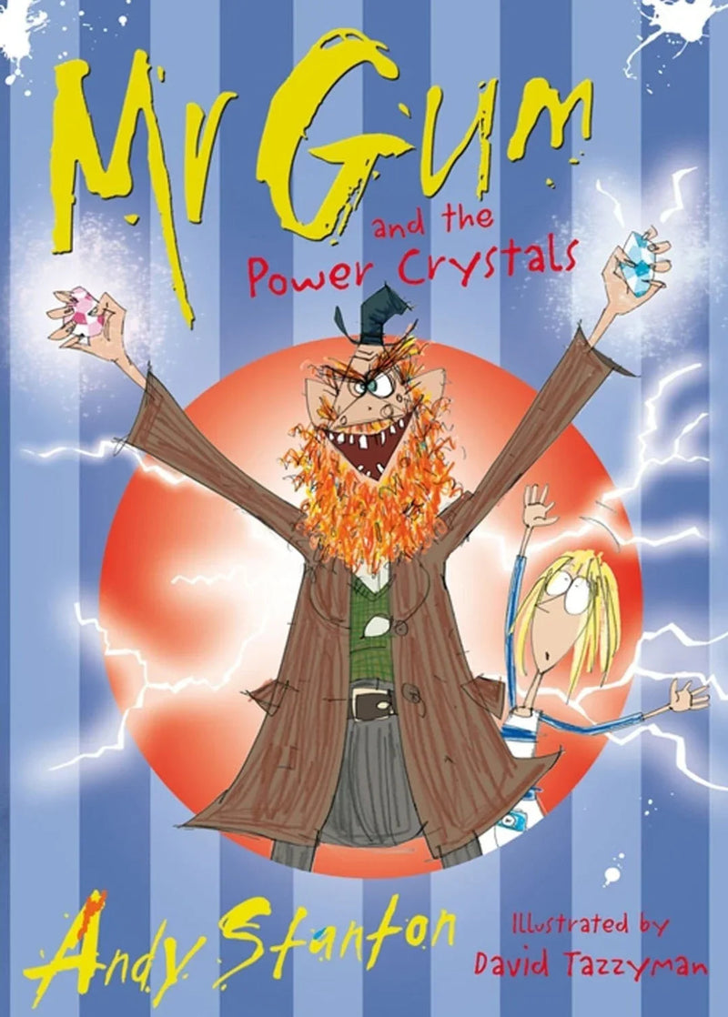 Mr. Gum and the Power Crystals by Andy Stanton - old paperback