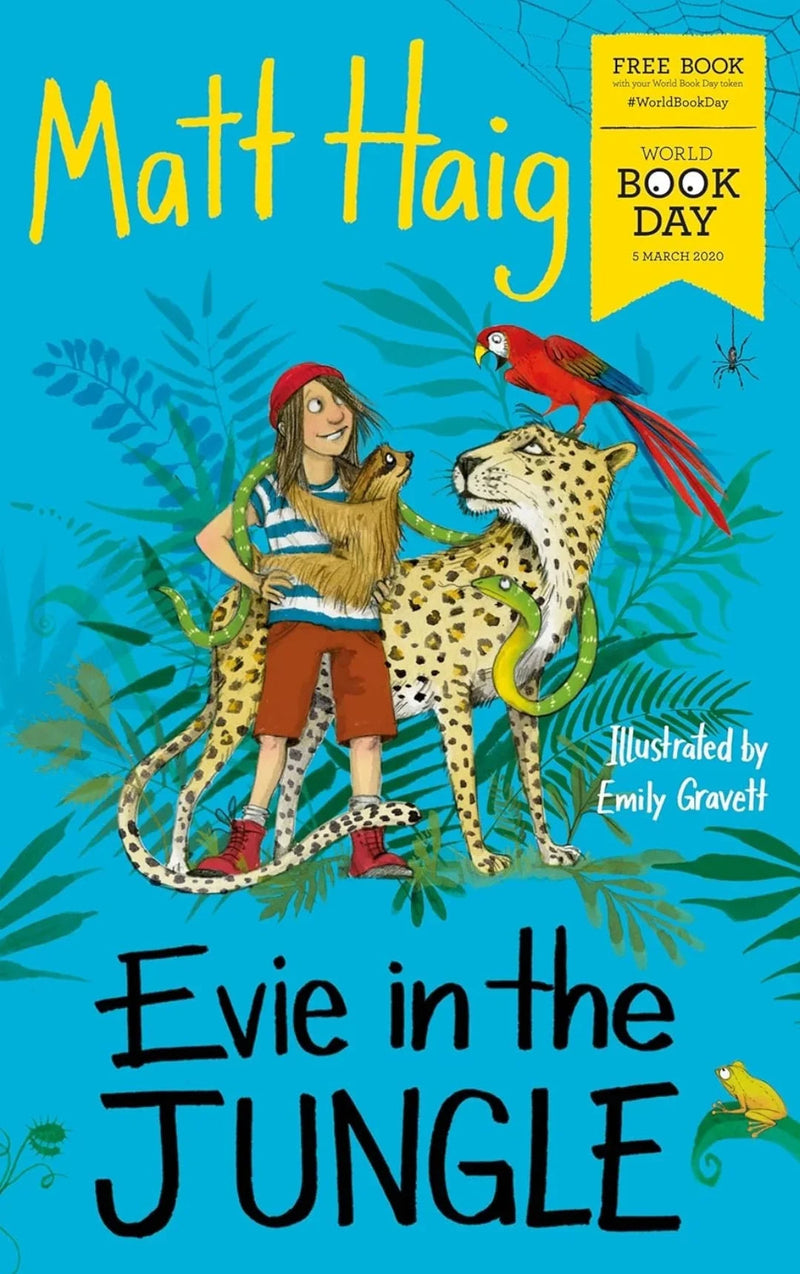 Evie in the Jungle by Matt Haig - old paperback