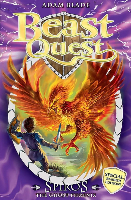 Sptros - The Ghost Phoenix - Beast Quest - old paperback