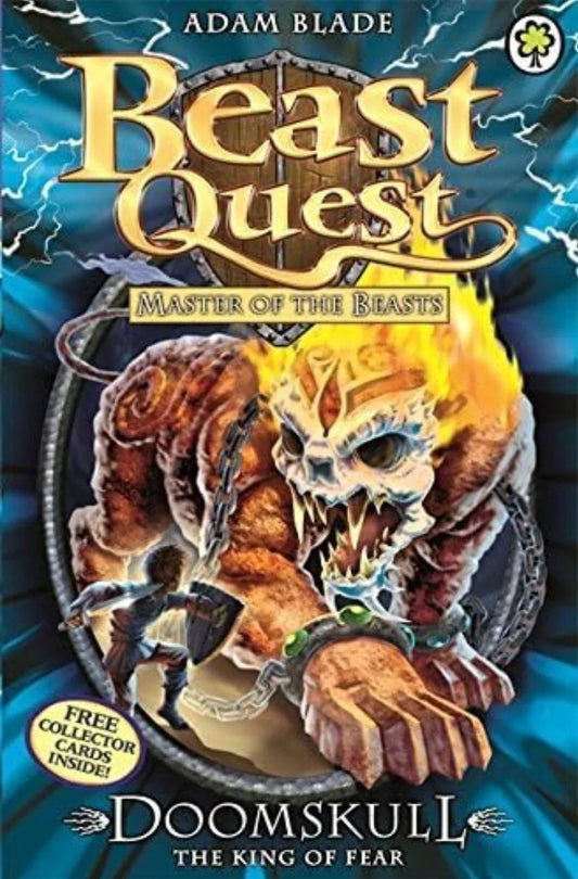 Beast Quest: Doomskull the King of Fear by Adam Blade - old paperback