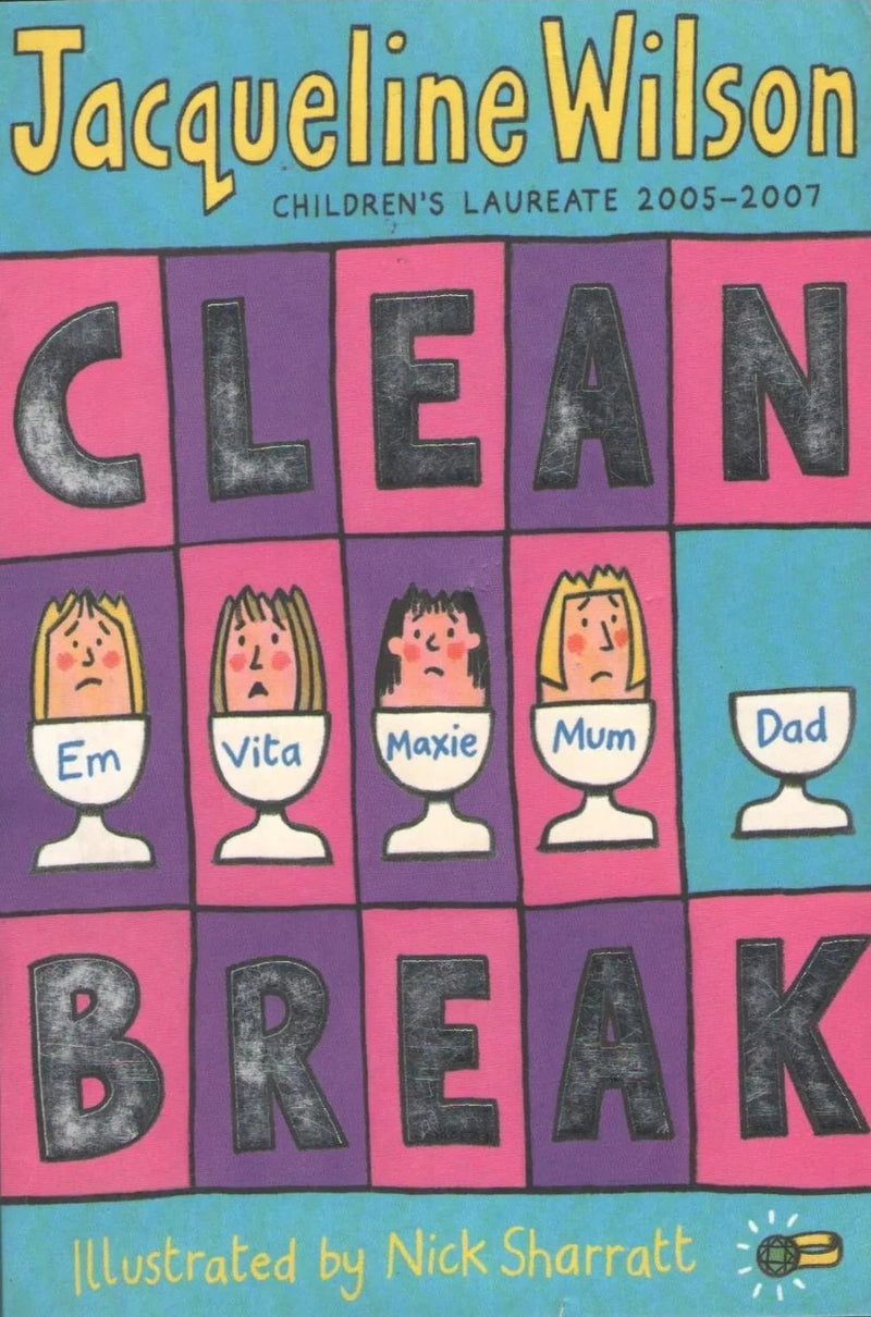 Clean Break by Jacqueline Wilson - old paperback