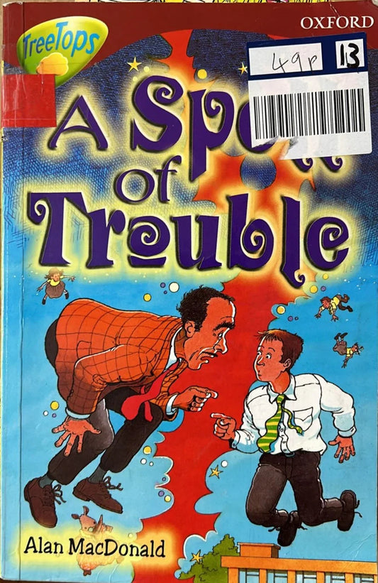 A Spell of Trouble by Alan MacDonald - old paperback