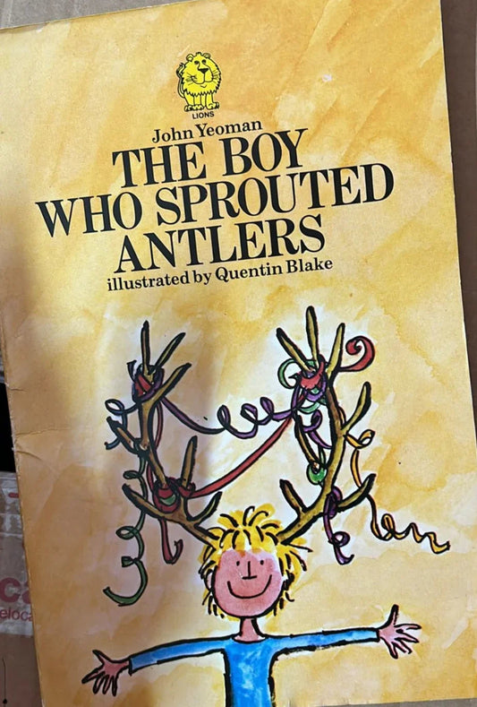 The Boy Who Sprouted Antlers by John Yeoman - old paperback
