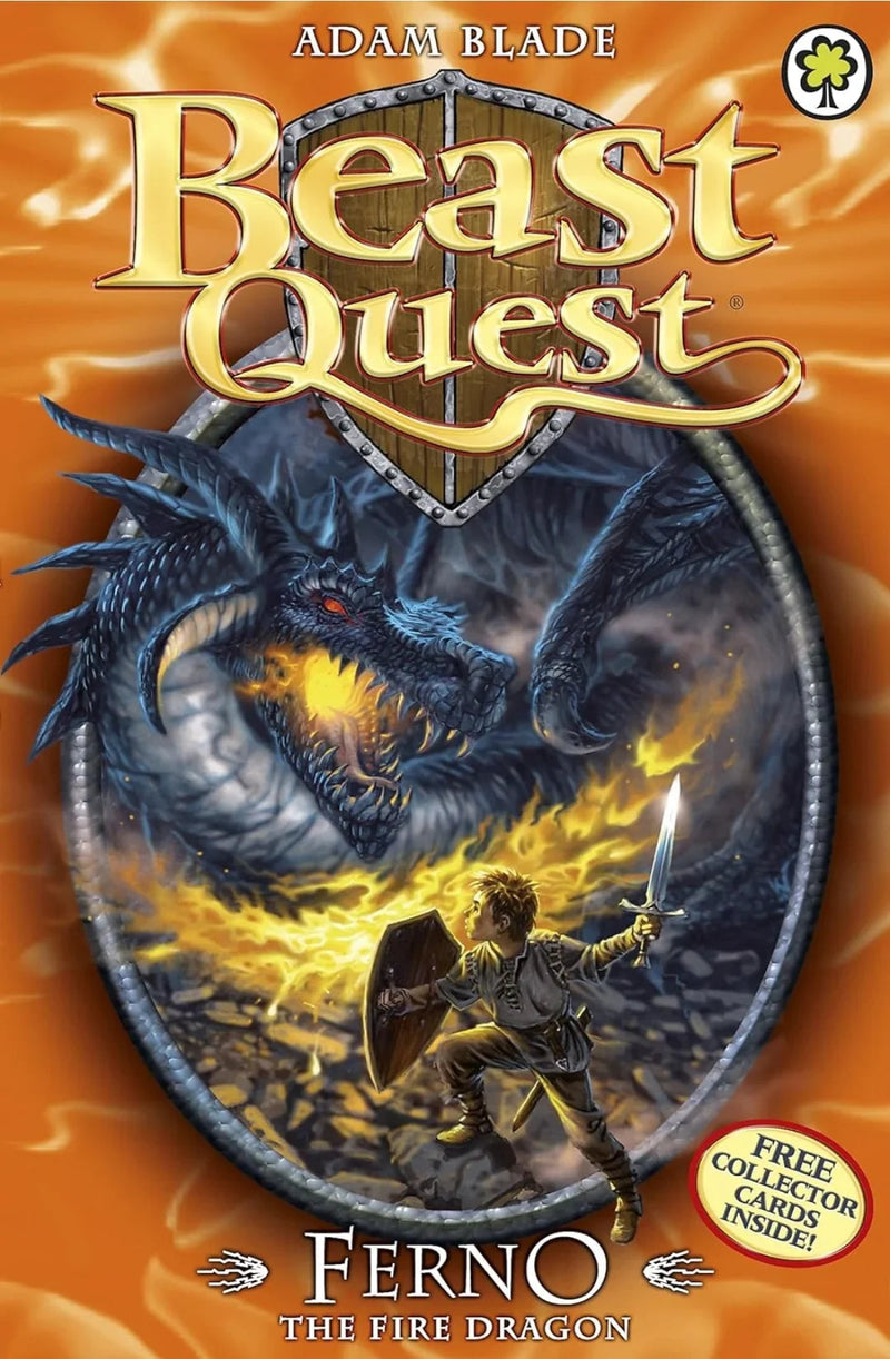 Ferno the Fire Dragon - Beauty Quest - old paperback