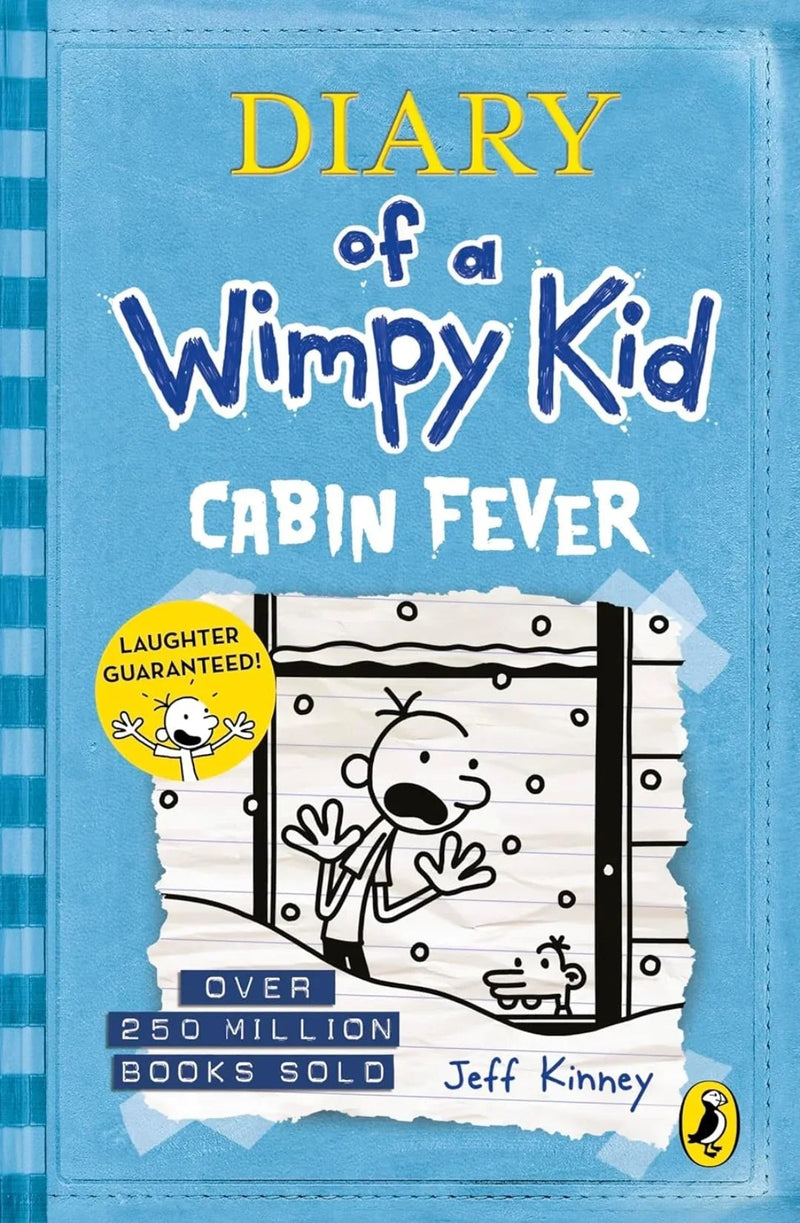 Diary of a Wimpy Kid - 6: Cabin Fever by Jeff Kinney - old paperback