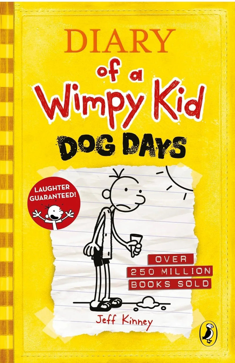 Diary of a Wimpy Kid: Dog days by Jeff Kinney - old paperback