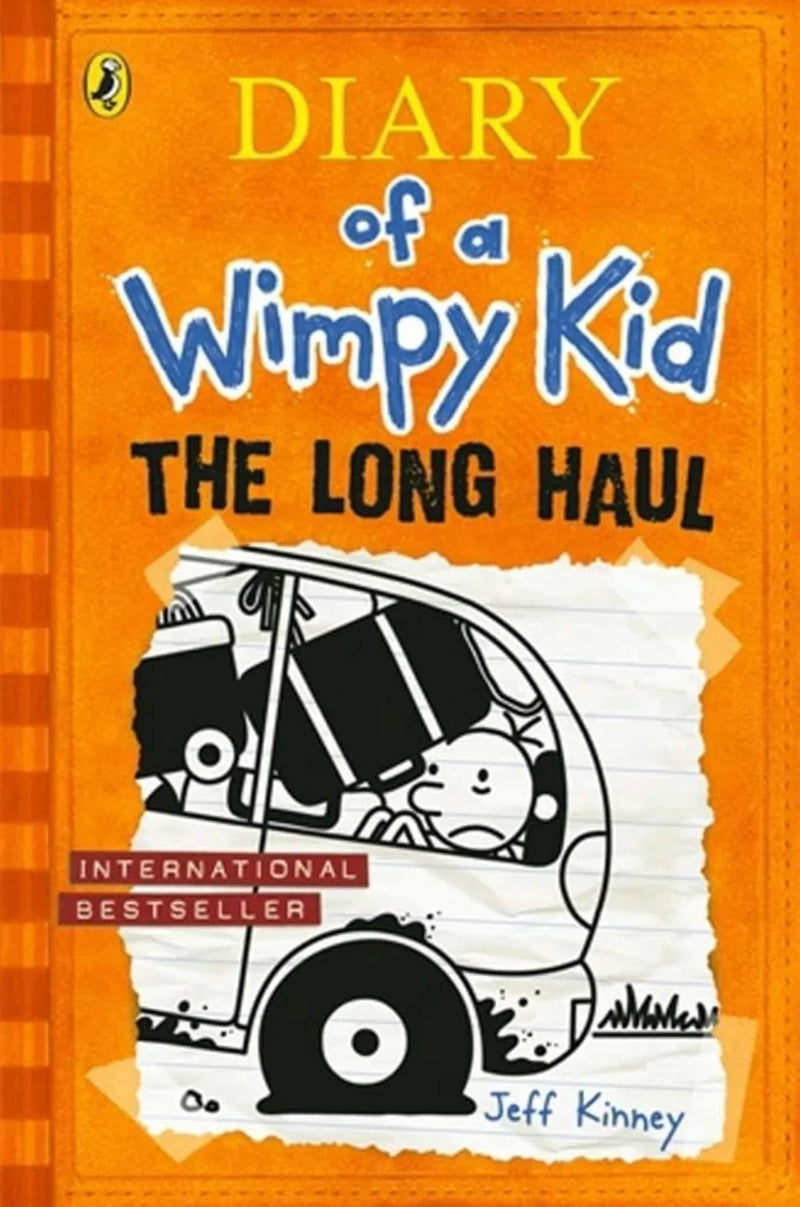 The Long Haul Diary of a Wimpy Kid by Jeff Kinney - old paperback