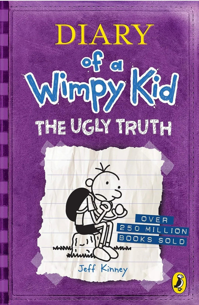 Diary of a Wimpy Kid: The Ugly Truth by Jeff Kinney - old paperback