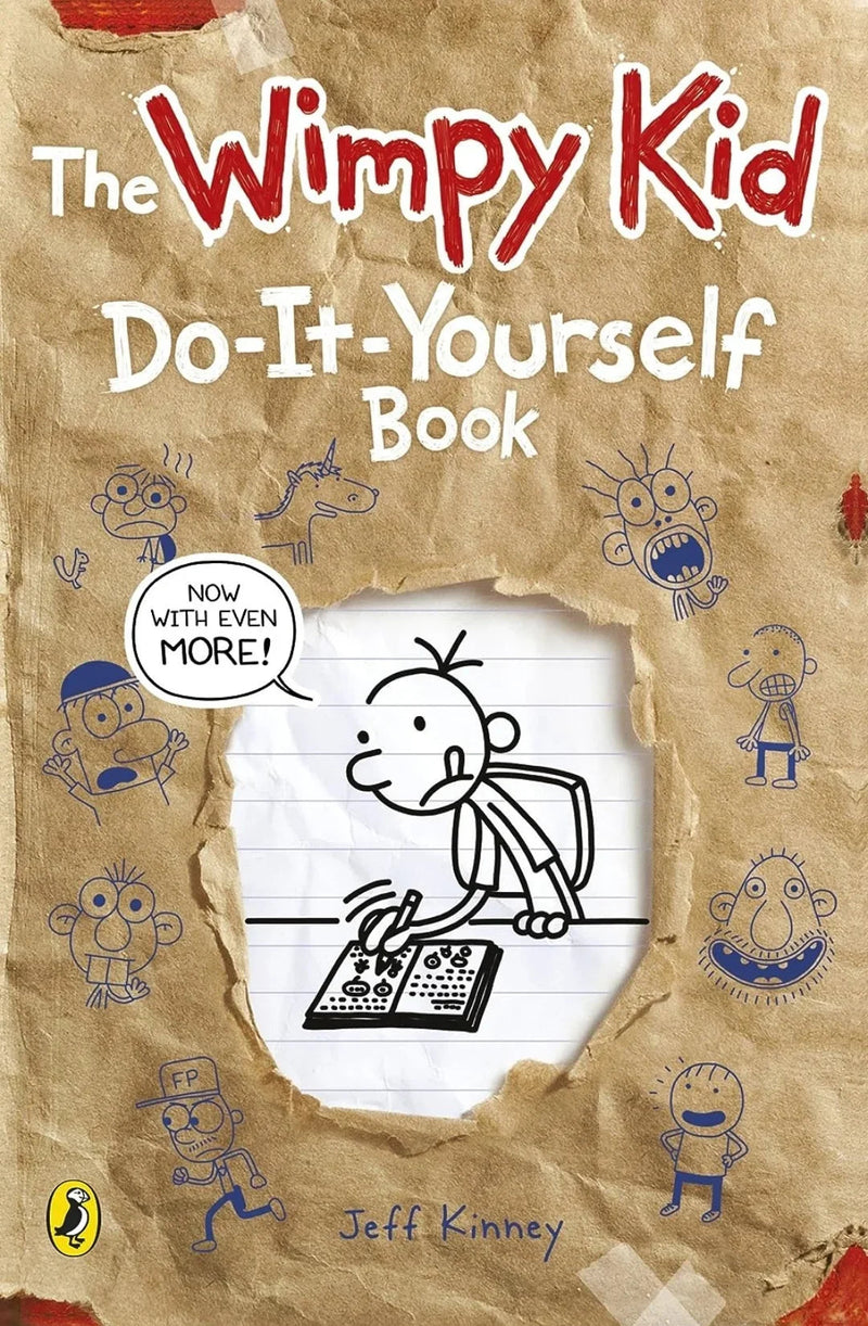 The Wimpy Kid Do-It-Yourself by Jeff Kinney - old paperback