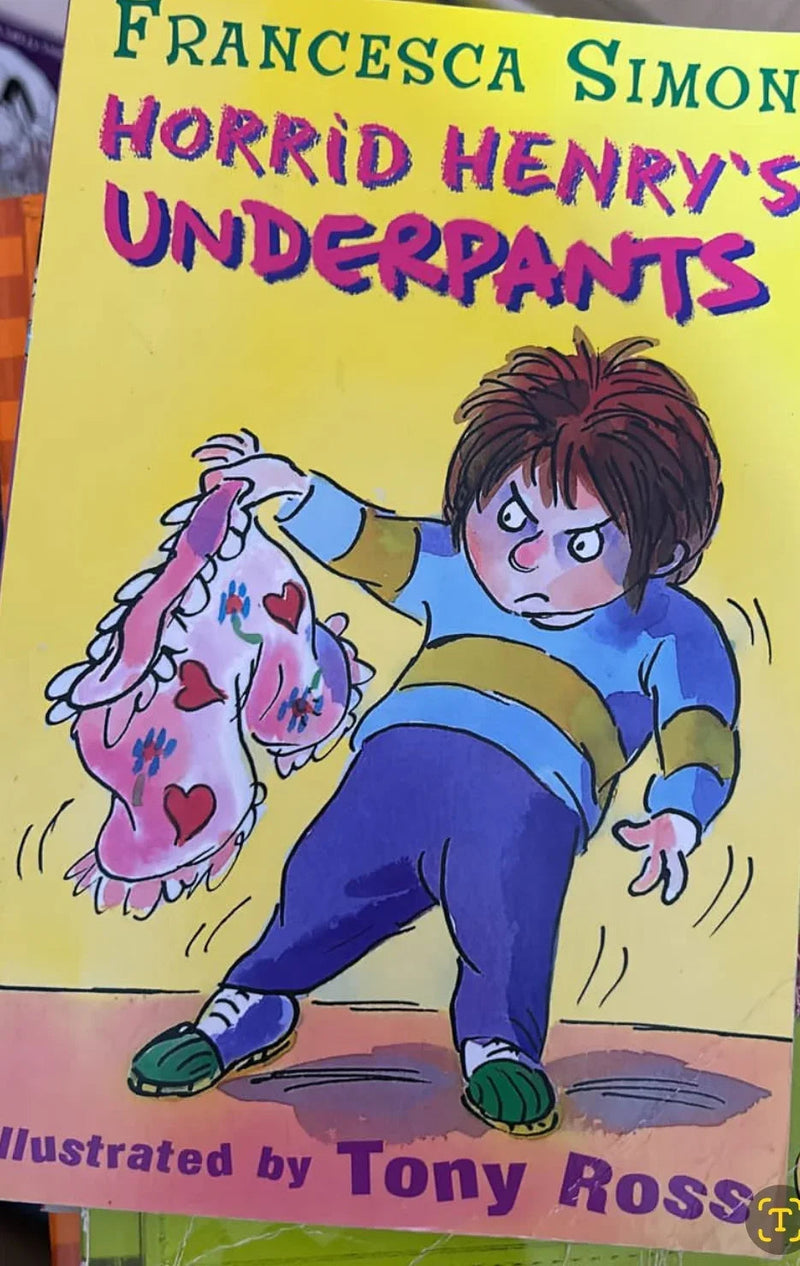 Horrid Henrys Underpants by Terence Conran - old paperback