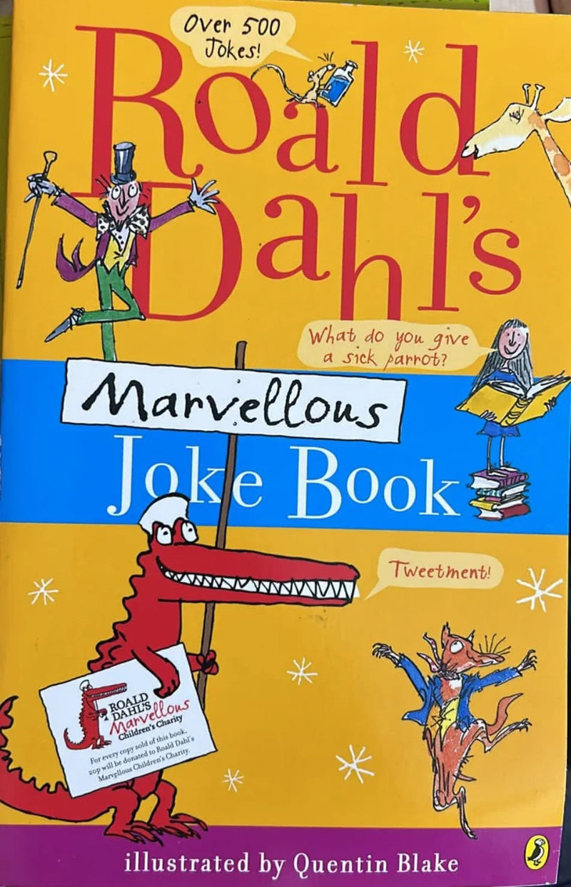 Roald Dahl's Marvellous Joke Book - old paperback