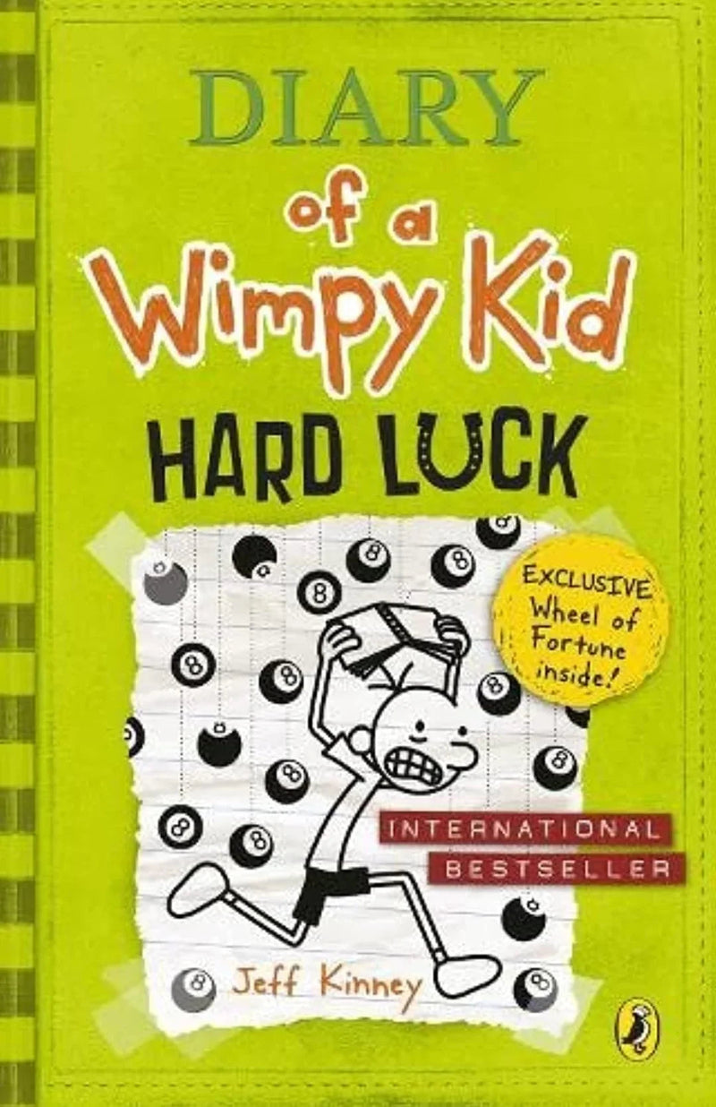 Diary of a Wimpy Kid 8 : Hard Luck by Jeff Kinney - old paperback
